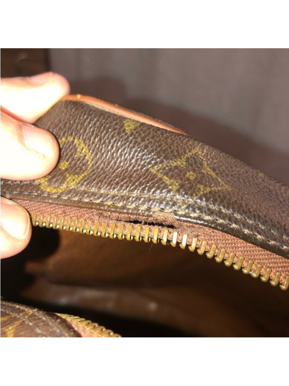 Louis Vuitton Monogram Canvas Messenger Bag in Brown - Picture 9 of 9